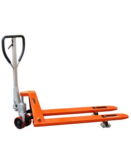 Gabelhubwagen Premium für niedere Sonderpaletten