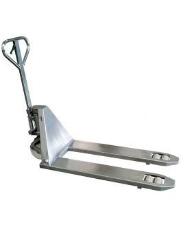Gabelhubwagen Premium Edelstahl